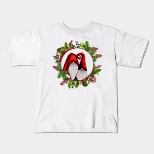 Gnome wreath Kids T-Shirt